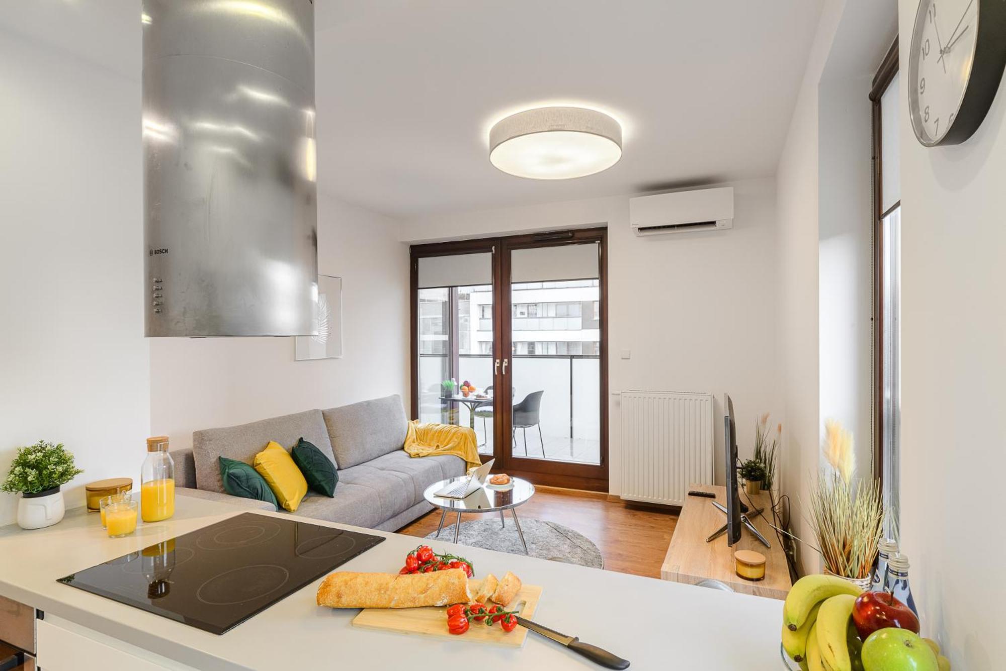 Cozy Family Apartments With Balcony Near Zlote Tarasy Warsaw Luaran gambar